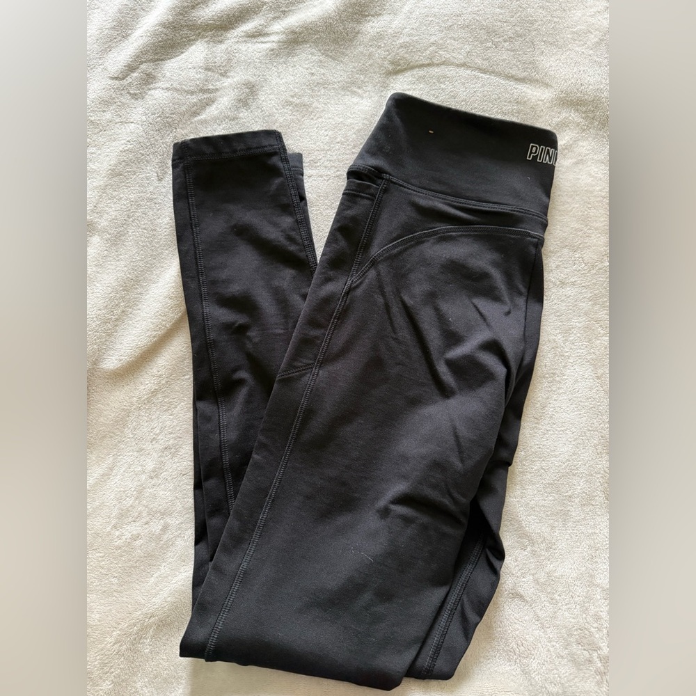 PINK Victoria's Secret Black Leggings